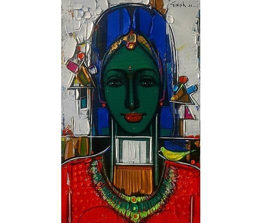 Girish Adannavar -Female with a palette8