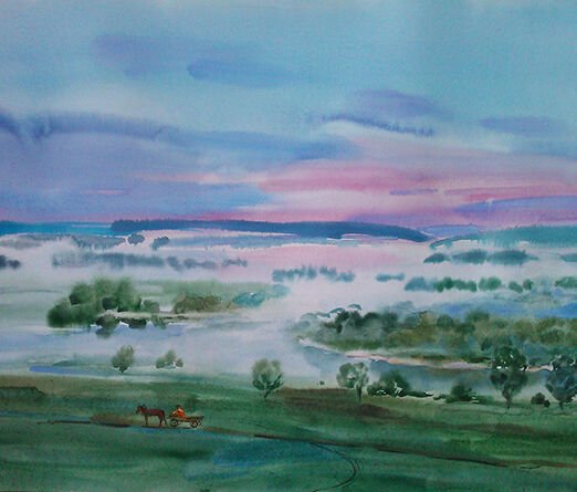 Irina Golubina-water color 4