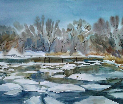 Irina Golubina-water color 9